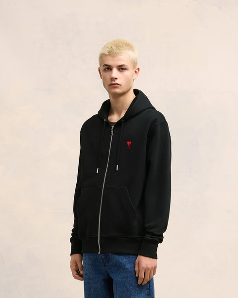 AMI PARIS Red Ami De Coeur Hoodie Unisex Apparel